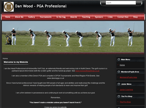dan wood golf
