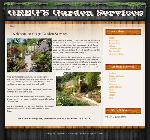 Gregsgardens.co.uk