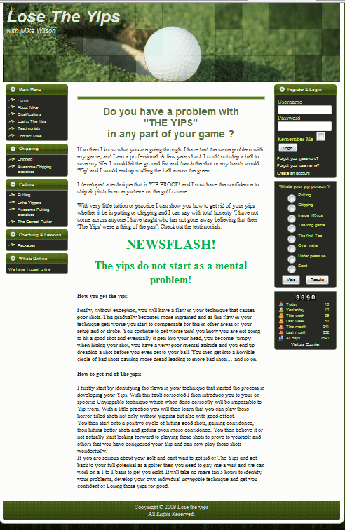 Lose the Yips - with Mike Wilson