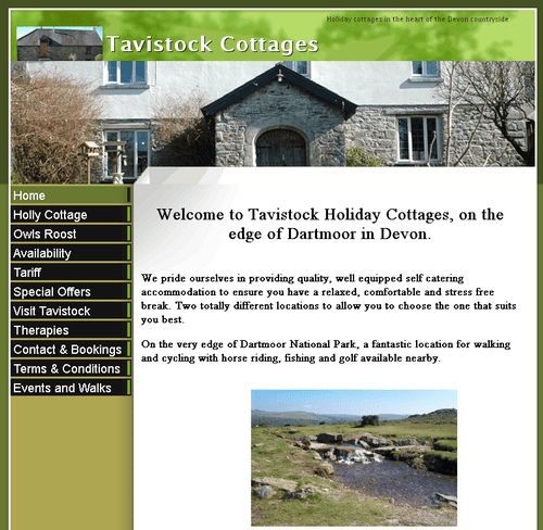 tavistock cottages .com